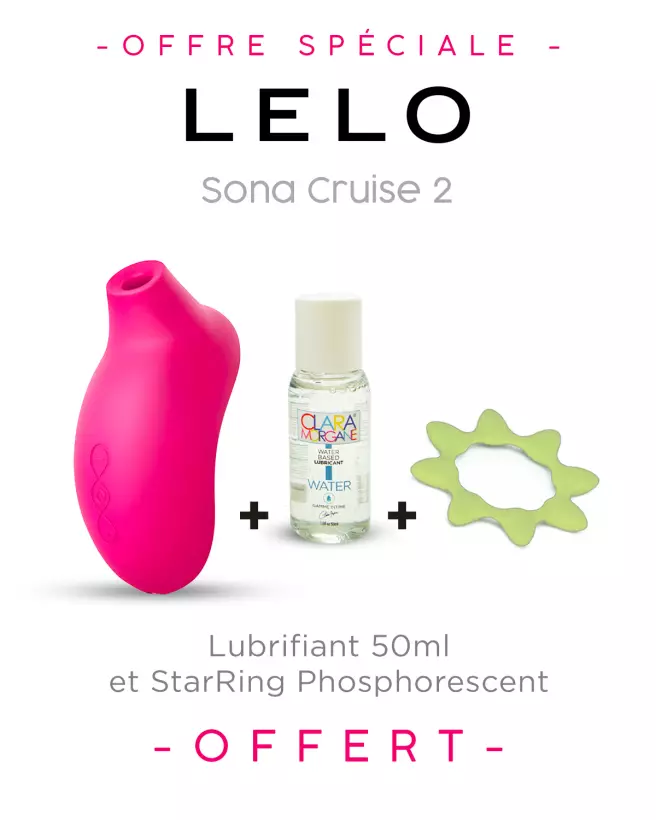 Image du LELO SONA Cruise 2 Cerise, stimulateur clitoridien de haute qualité-1