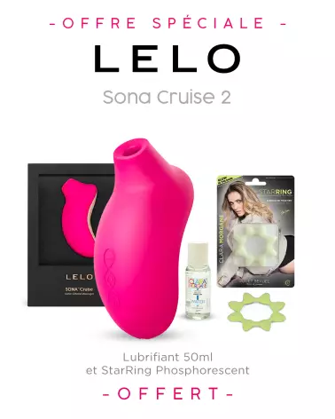 Image du LELO SONA Cruise 2 Cerise, stimulateur clitoridien de haute qualité-2
