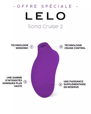 Image du LELO SONA Cruise 2 Violet, stimulateur clitoridien de haute qualité-6