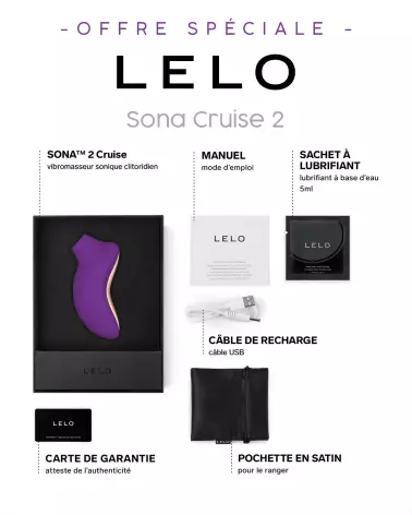 Image du LELO SONA Cruise 2 Violet, stimulateur clitoridien de haute qualité-9
