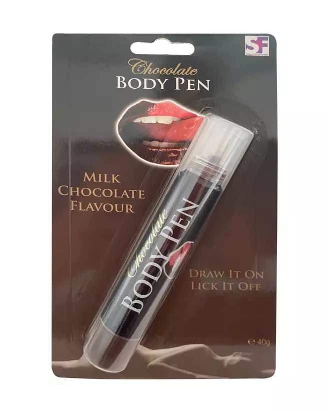 Chocolat Body Pen Spencer-Fleetwood pour peinture corporelle comestible-1