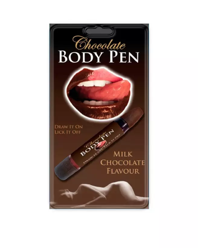Chocolat Body Pen Spencer-Fleetwood pour peinture corporelle comestible-2