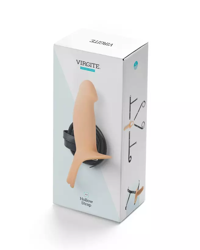 Image du VIRGITE HOLLOW STRAP CHAIR L, gode ceinture creux pour hommes, confortable et réaliste-2