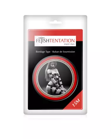 SM Bondage Tape Rouge Fetish Tentation pour Jeux BDSM-2