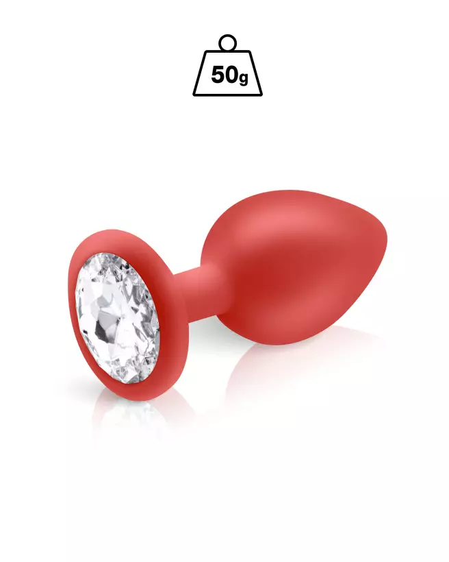 CLOUD PLUG SILICONE RED+BIJOU M - image 1