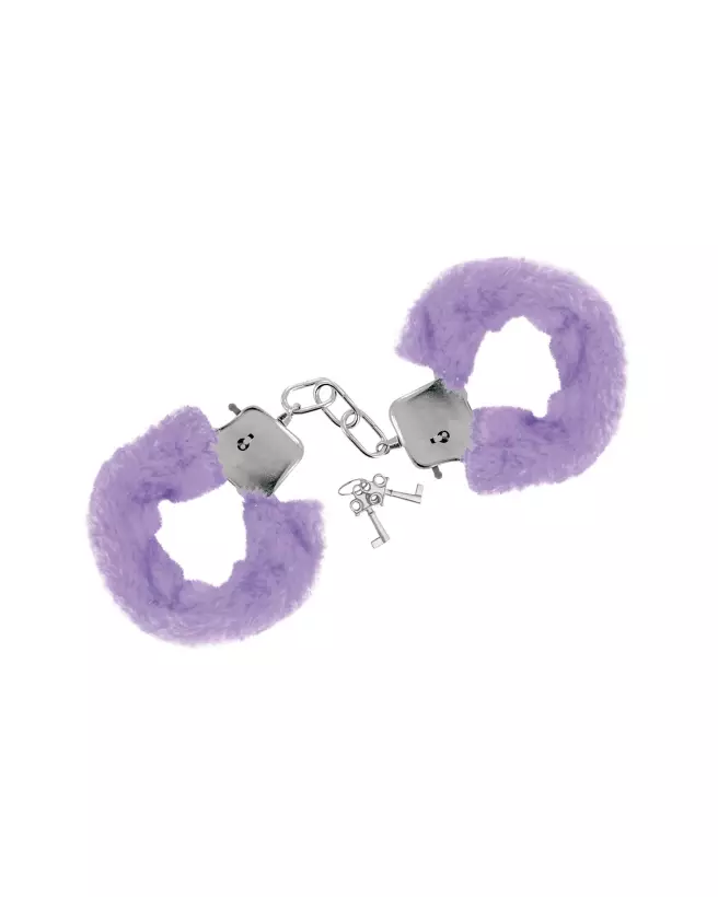 Image des Menottes Poignets Parme Sweet Caress, Accessoires de Sécurité Élégants-1