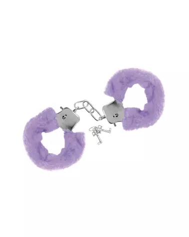 Image des Menottes Poignets Parme Sweet Caress, Accessoires de Sécurité Élégants-1