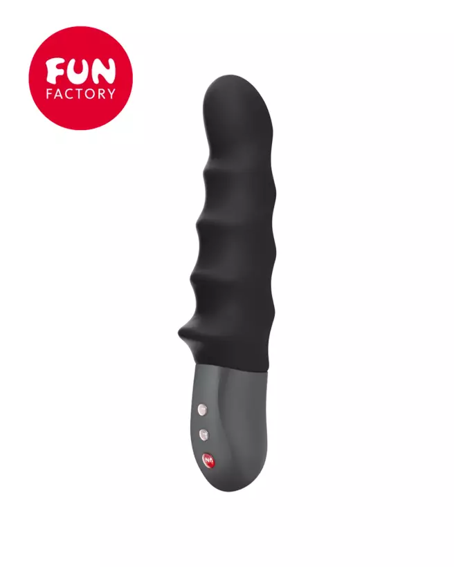 Image du vibromasseur Stronic Surf de FUN FACTORY, haute technologie de pulsation, design ergonomique et silicone médical-1