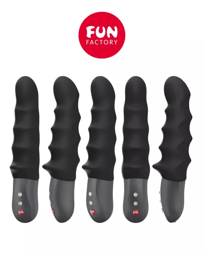 Image du vibromasseur Stronic Surf de FUN FACTORY, haute technologie de pulsation, design ergonomique et silicone médical-5