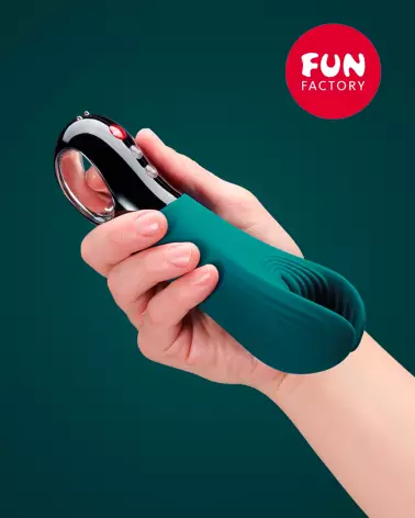 Masturbateur Manta Men Vibrator Fun Factory en silicone médical-4