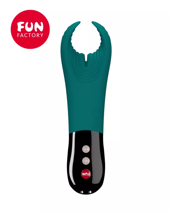 Masturbateur Manta Men Vibrator Fun Factory en silicone médical-1