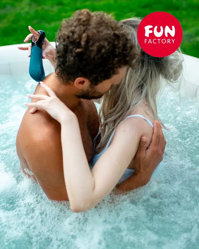 Masturbateur Manta Men Vibrator Fun Factory en silicone médical-19