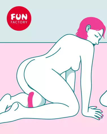 Image du Dildo Amor Fun Factory, sextoy en silicone réaliste et ergonomique-11