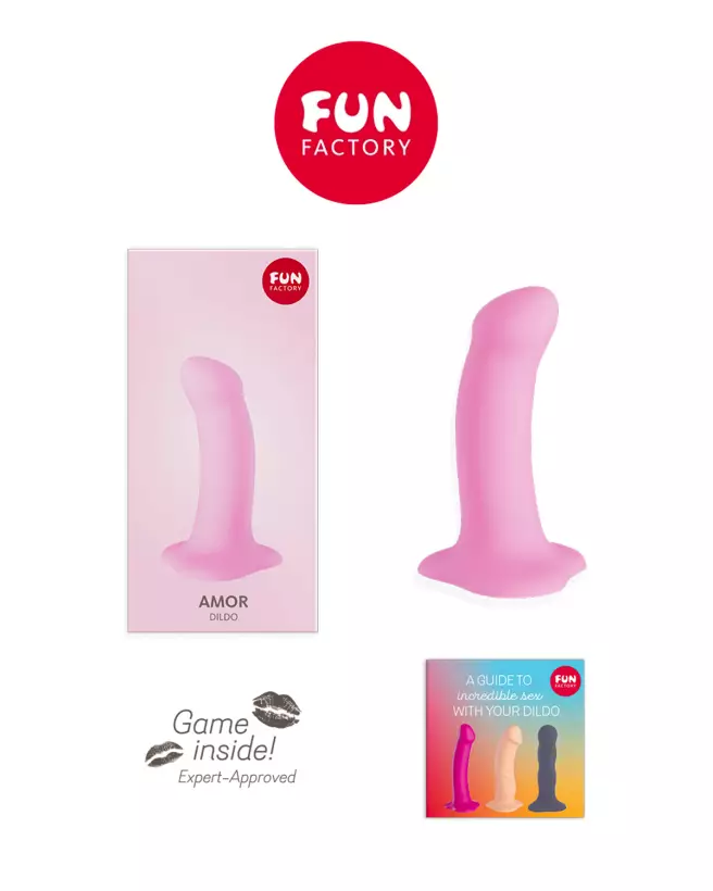 Image du Dildo Amor Fun Factory, sextoy en silicone réaliste et ergonomique-17
