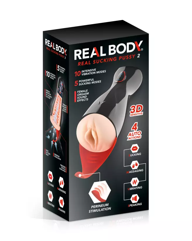 Image du masturbateur REAL BODY REAL SUCKING PUSSY 2, sensation réaliste et intense-2