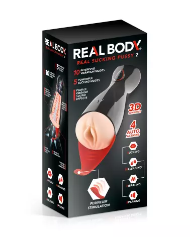 Image du masturbateur REAL BODY REAL SUCKING PUSSY 2, sensation réaliste et intense-2