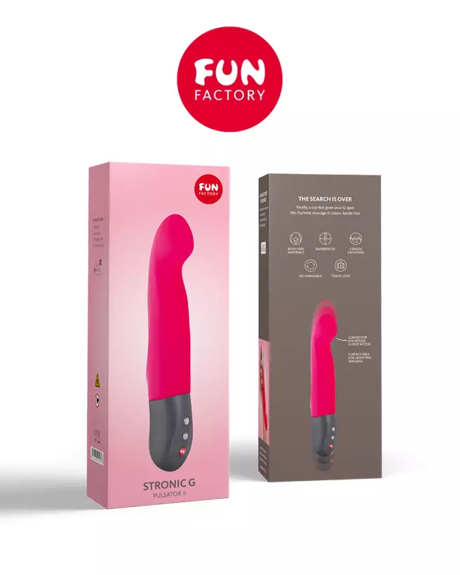 Photo du vibromasseur Fun Factory Stronic G, stimulation précise du point G-5