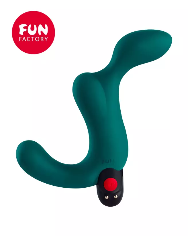 Image du stimulateur de prostate Fun Factory Duke en action-1