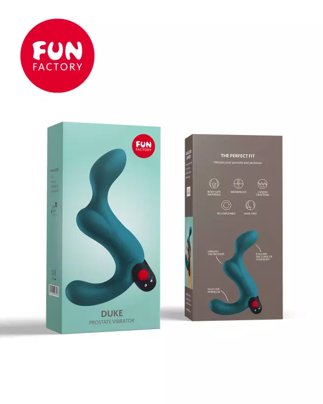 Image du stimulateur de prostate Fun Factory Duke en action-11