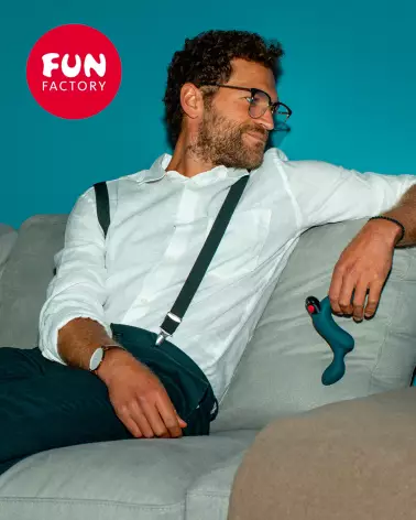 Image du stimulateur de prostate Fun Factory Duke en action-18