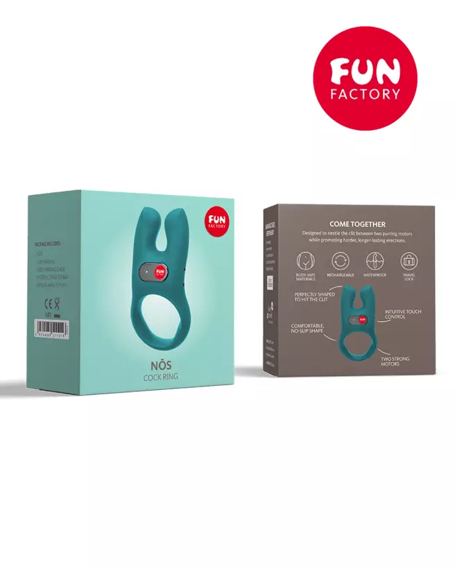 Image du Fun Factory NŌS Cockring, anneau vibrant pour couples-9