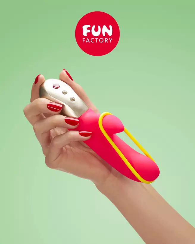Image du Fun Factory Amorino, rabbit vibrator premium pour stimulation double-4