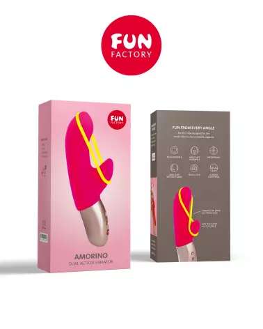 Image du Fun Factory Amorino, rabbit vibrator premium pour stimulation double-3