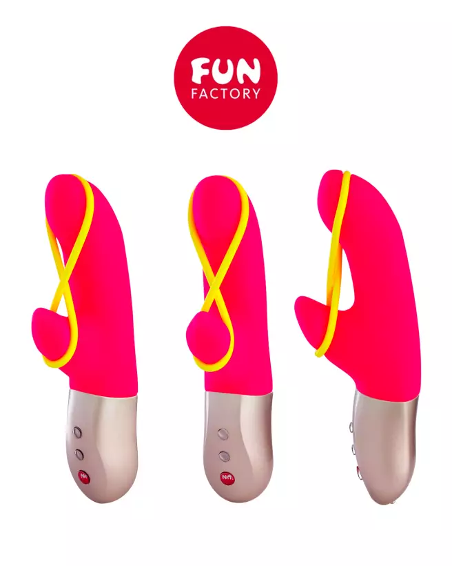 Image du Fun Factory Amorino, rabbit vibrator premium pour stimulation double-5