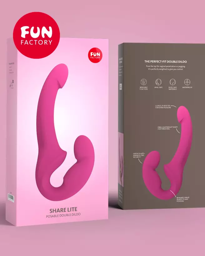 Photo Fun Factory Share Lite gode ceinture pour couples-5