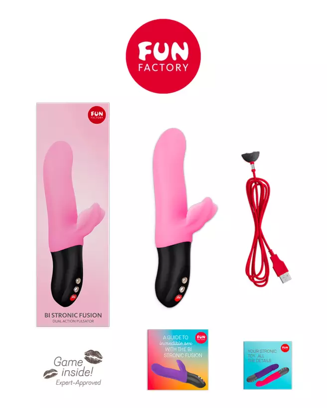 Image du Fun Factory Bi Stronic Fusion, vibromasseur rabbit double stimulation-8