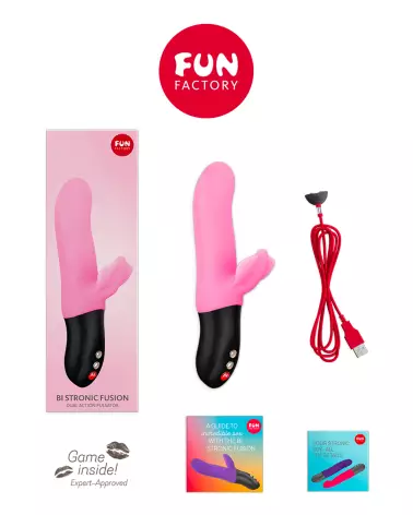 Image du Fun Factory Bi Stronic Fusion, vibromasseur rabbit double stimulation-8