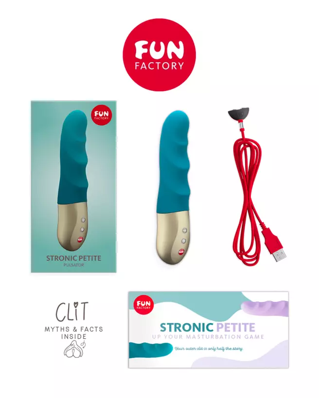 Image Stronic Petite de FUN FACTORY, vibromasseur pulsatoire compact et puissant-16