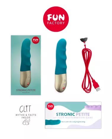 Image Stronic Petite de FUN FACTORY, vibromasseur pulsatoire compact et puissant-16