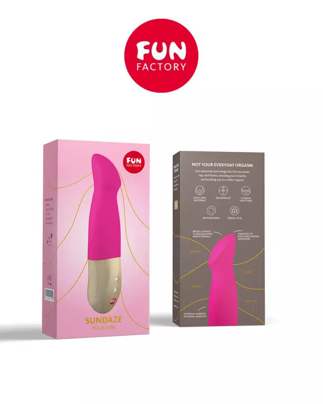 Image Fun Factory Sundaze, vibromasseur point G avancé-4