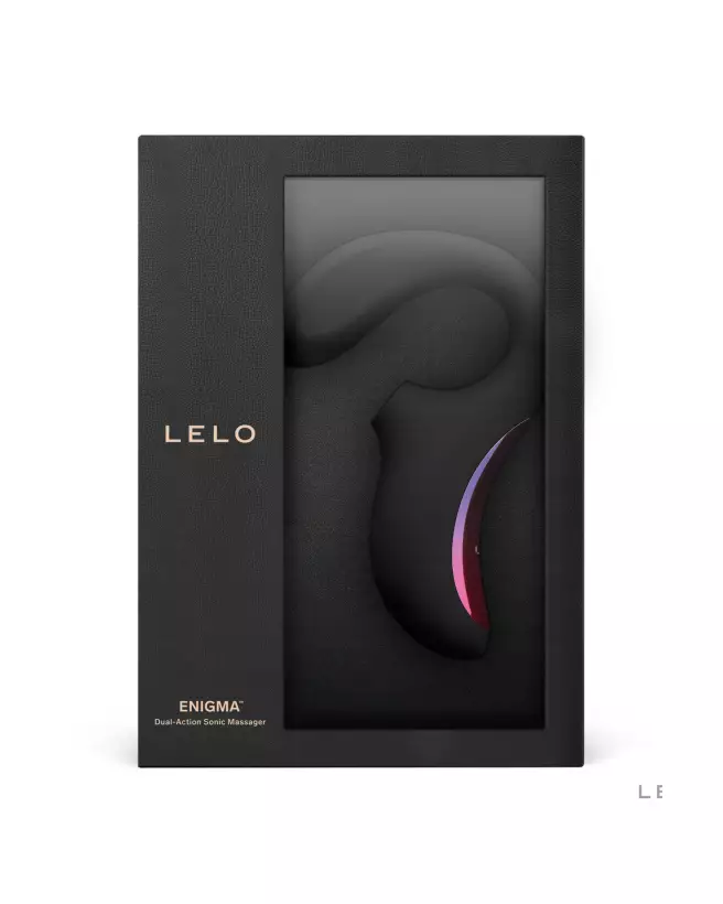 Image LELO ENIGMA BLACK, stimulateur de point G et clitoris, sextoy discret et puissant-2