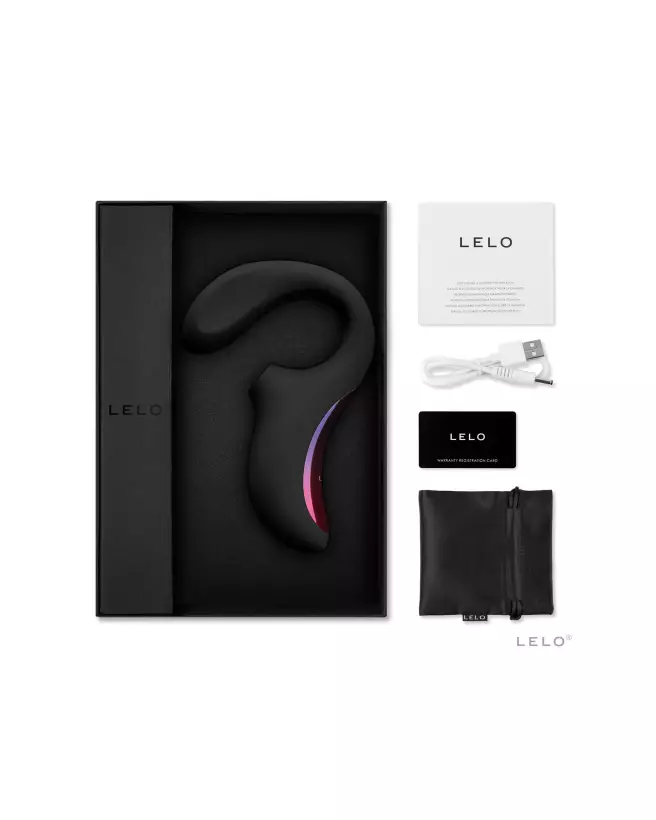Image LELO ENIGMA BLACK, stimulateur de point G et clitoris, sextoy discret et puissant-5