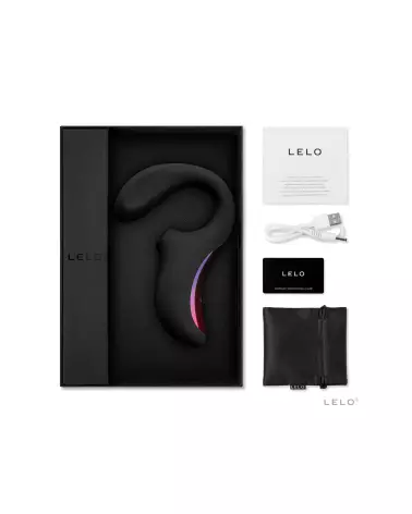 Image LELO ENIGMA BLACK, stimulateur de point G et clitoris, sextoy discret et puissant-5