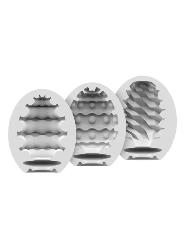 Image du Satisfyer Egg Set 3 Panache 1 - Masturbateur novateur et discret pour homme-2