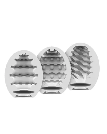 Image du Satisfyer Egg Set 3 Panache 1 - Masturbateur novateur et discret pour homme-2