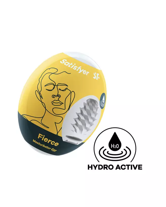 Image du Satisfyer Egg Fierce, masturbateur innovant pour stimulation intense-3