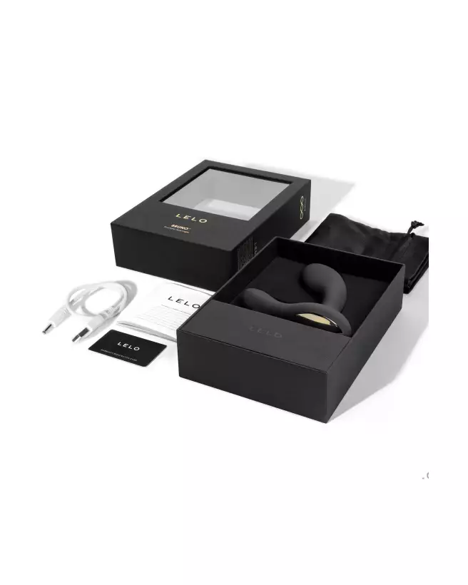 Image du stimulateur de prostate LELO BRUNO noir avec 6 modes de vibration-3