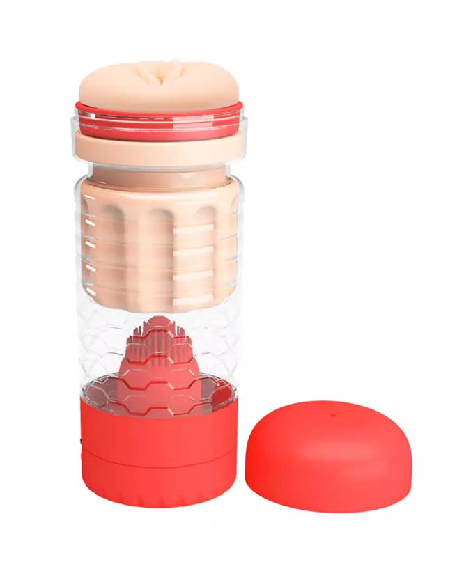 Masturbateur Pretty Love Emily Rouge pour expérience réaliste et intense-5