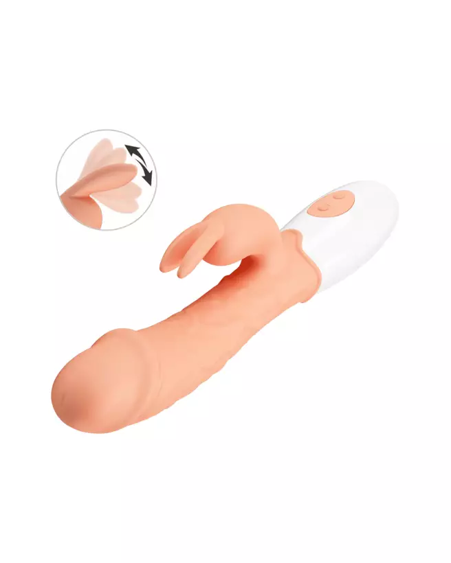 Image du Easter Bunny Vibrator de Pretty Love, vibromasseur rabbit ergonomique-5