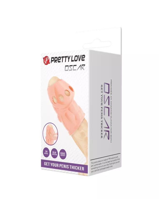 Gaine pour pénis PRETTY LOVE OSCAR améliorant expérience et confort-2