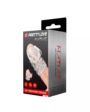 Image de la gaine pénis Pretty Love Matias pour amélioration des performances sexuelles-2