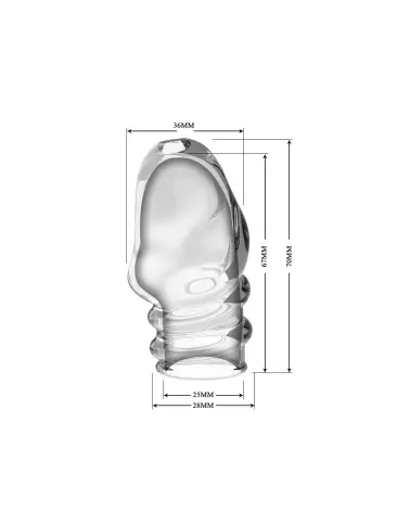 Gaine Pénis Pretty Love Jeremy en Silicone pour Amélioration Performance et Confort-6