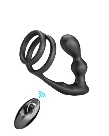 Image du stimulateur de prostate PRETTY LOVE PROSTATE RING MARSHA, anneau vibrant pour plaisir masculin-1