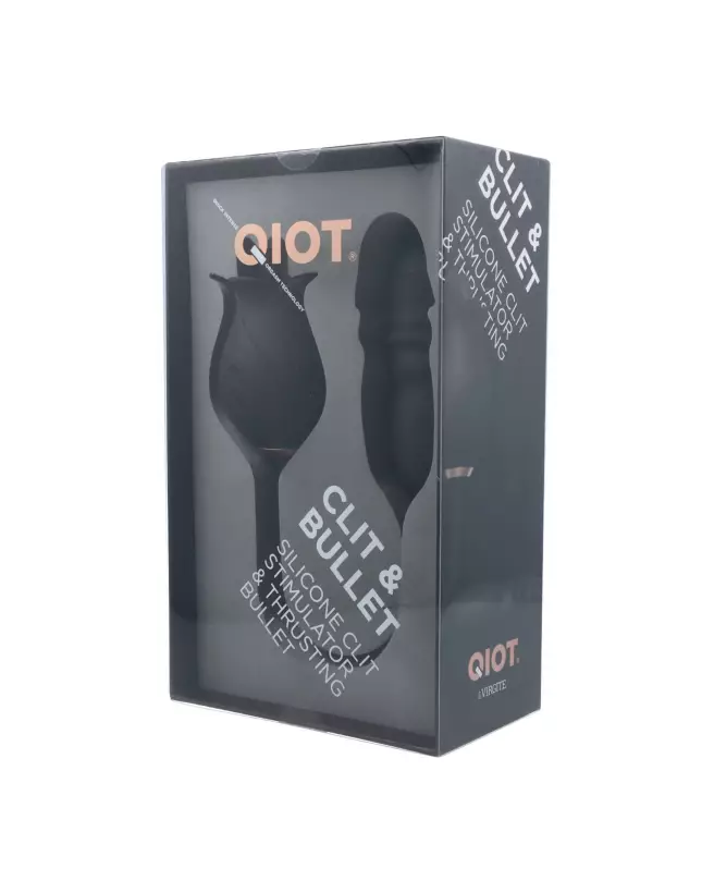 Image du QIOT Clit Bullet Noir par SEXTOYS-QIOT BY VIRGITE - Stimulateur Clitoridien Efficace et Discret-2