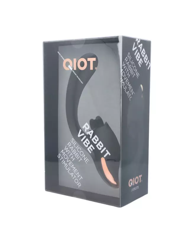 Image du QIOT Lapin Vibe 2 Noir, sextoy rabbit ergonomique de SEXTOYS-QIOT BY VIRGITE-2