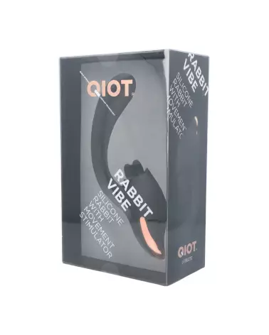 Image du QIOT Lapin Vibe 2 Noir, sextoy rabbit ergonomique de SEXTOYS-QIOT BY VIRGITE-2